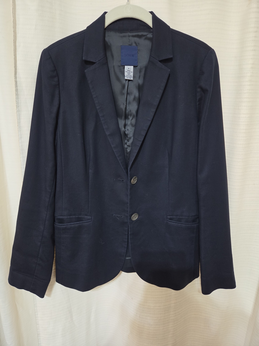 Loft Women's Navy Tailored Blazer